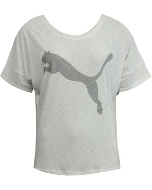 PUMA Loose T-Shirt Textile - Grey