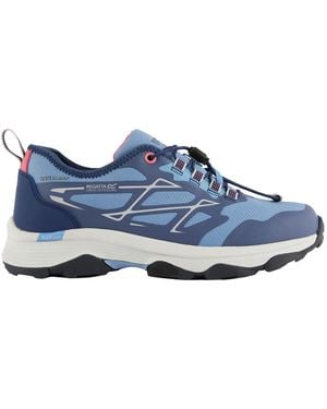 Regatta Ladies Blaze Ii Waterproof Trainers (Washed Denim/Aviator) - Blue