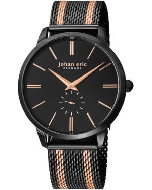 Johan Eric Kolding, Stainless Steel Case/Watch - Black