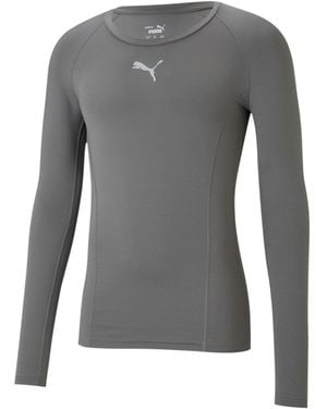 PUMA Liga Baselayer Tee Ls T-Shirt - Grey