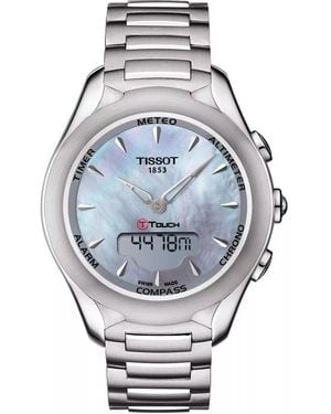 Tissot T-Touch Solar Watch T0752201110100 Stainless Steel - Metallic