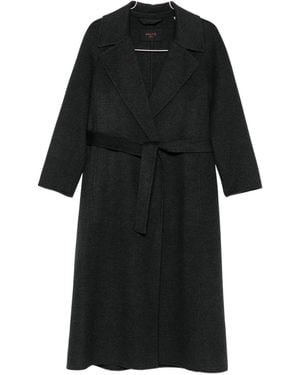 Paltò Paola Wool Coat - Black