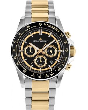 Jacques Lemans 1-2207D Liverpool Watch - Black