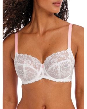 Freya Offbeat Side Support Bra - White