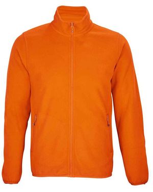 Sol's Factor Recycled Fleece Jacket - Orange