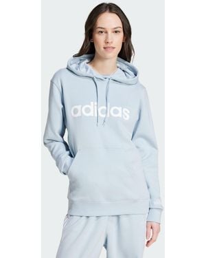 adidas Essentials Linear Hoodie - Blue