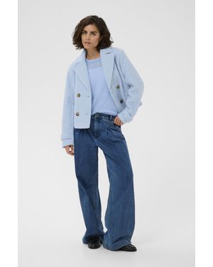 Kaffe Jas Kaanne Jas Regular Fit - Blauw
