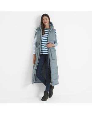 TOG24 Welham Gilet Mist Cotton - Blue