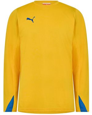 PUMA Team Ls Shirt - Yellow