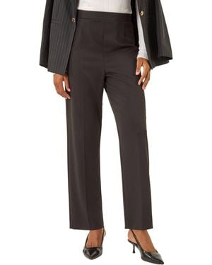 Roman Straight Leg Ponte Trouser - Black