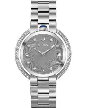 Bulova 96R219 Ladies Rubaiyat Watch - Grey
