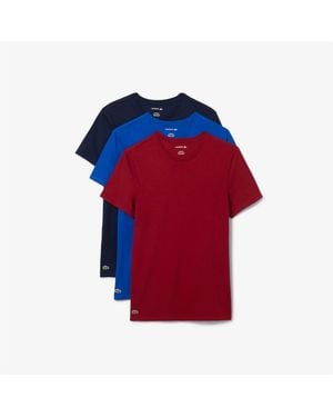 Lacoste 3Pck Slm T - Red