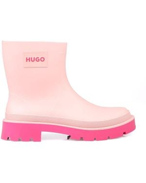 BOSS Jin Rain Boots - Pink