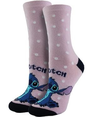 Disney Stitch Socks - Purple