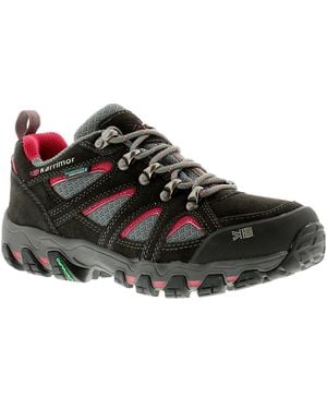 Karrimor Bodmin Low5 Ladies W Walking Hiking Shoes Textile - Black