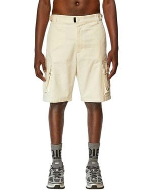 DIESEL Argym Cargo Shorts (Vaporous) - Natural