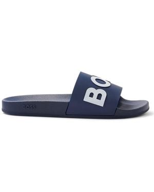 BOSS Logo Sliders - Blue