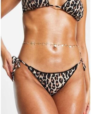 Accessorize String Bikini Bottom - Black