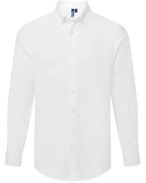 PREMIER Supreme Oxford Long-Sleeved Formal Shirt - White
