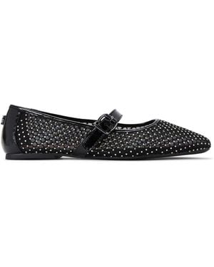 KG by Kurt Geiger Nina Mesh Ballet Flats - Black