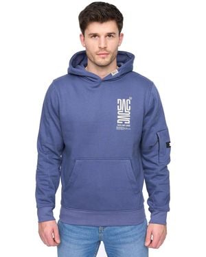 Duck and Cover Tremake Hoodie - Blue