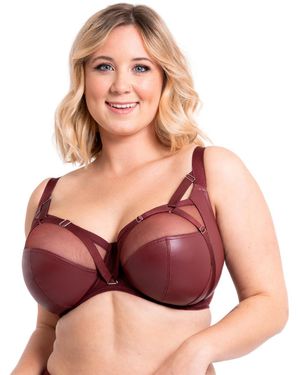 Curvy Kate Enclose Balcony Side Support Bra - Red