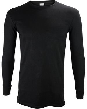 THMO Long Sleeve Super Soft & Warm Thermal Top - Black