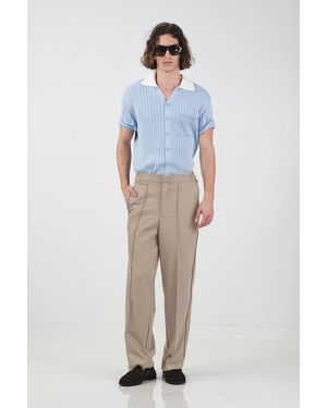 Giesto Suit Trousers - Blue