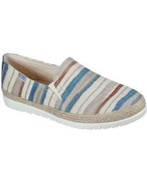 Skechers Flexpadrille Stroll Slip On Shoes - Blue