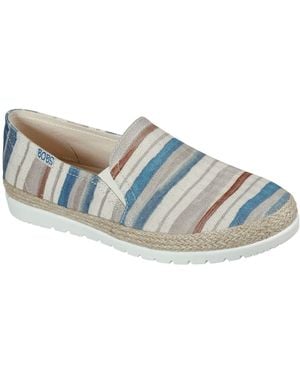 Skechers Flexpadrille Stroll Slip On Shoes - Blue