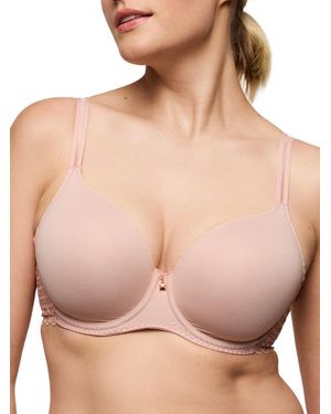 Primadonna Twist Side Padded Heartshape Bra Powder Rose - Natural