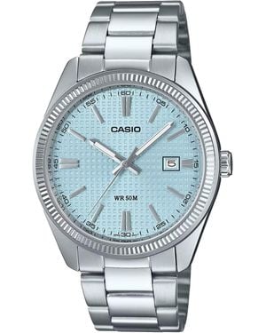 G-Shock Collection Watch Mtp-1302Pe-2Avef Stainless Steel - Blue