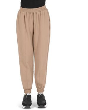 Versace 19.69 Abbigliamento Sportivo 19V69 Trousers Aceto Cotton - Natural