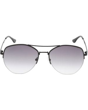 Calvin Klein Gradient Lensed Sunglasses - Black