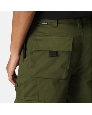 Regatta Solid Cargo Shorts - Green