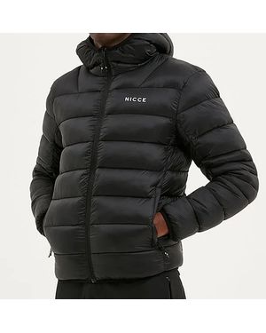 Nicce London Skyline Padded Jacket - Black
