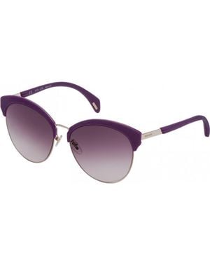 Police Spl6195608Ff 56 Sunglasses - Purple