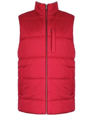 Hackett Polar Fleece Gilet - Red