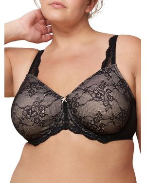 Triumph Contouring Sensation Minimizer Bra - Black