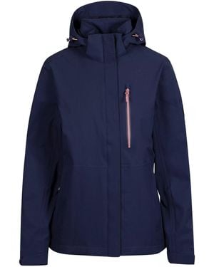 DLX Ladies Katya Dlx Waterproof Jacket - Blue
