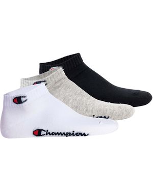 Champion Core Quarter Socks - Blue