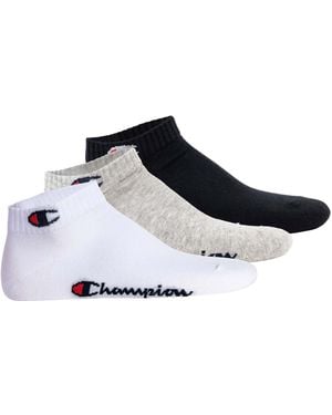 Champion Core Quarter Socks - Blue