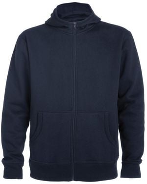 Roly Montblanc Full Zip Hoodie (Marine) - Blauw