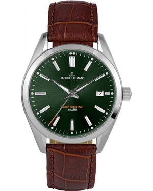Jacques Lemans 1-1859D Derby Watch - Green