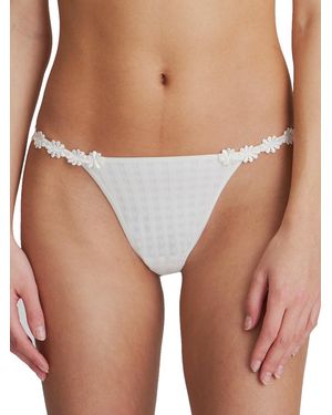 Marie Jo Avero Thong - White