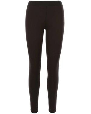 Trespass Ladies Fuzzy Sherpa Lined Leggings - Black