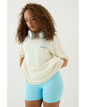 DSGN Studio Sport Training Club Oversized T-Shirt - Blue
