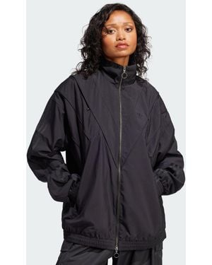 adidas Originals Rasant Cut Line Track Top - Black