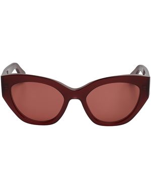 Ferragamo Cat Eye Sunglasses - Red