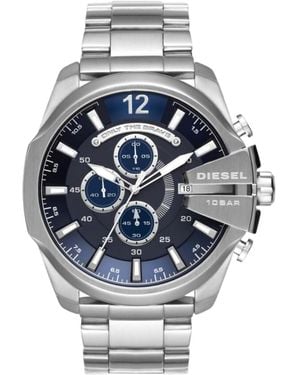 DIESEL Mega Chief Series Watch Stainless Steel - Metallic